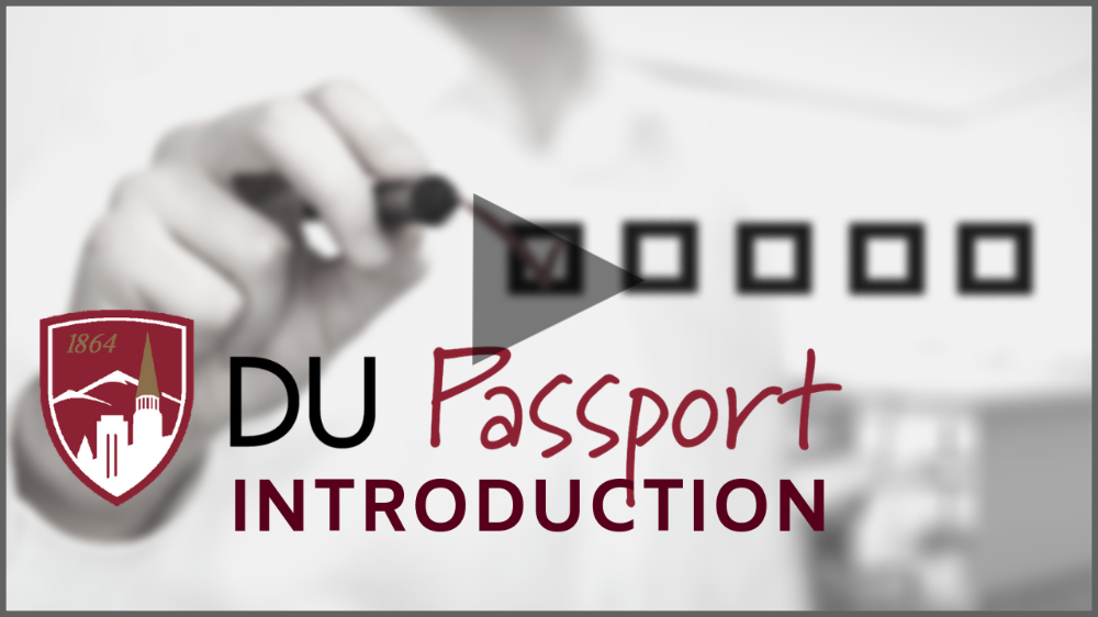 Intro to DU Passport - Video